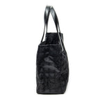Shoulder Bag New Travel Line Medium Shopping Tote Black New Travel Line Print Nylon Canvas