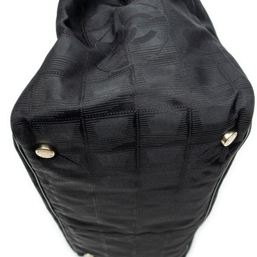Sac à bandoulière Cabas New Travel Line Moyen Nylon Toile Imprimé New Travel Line Noir