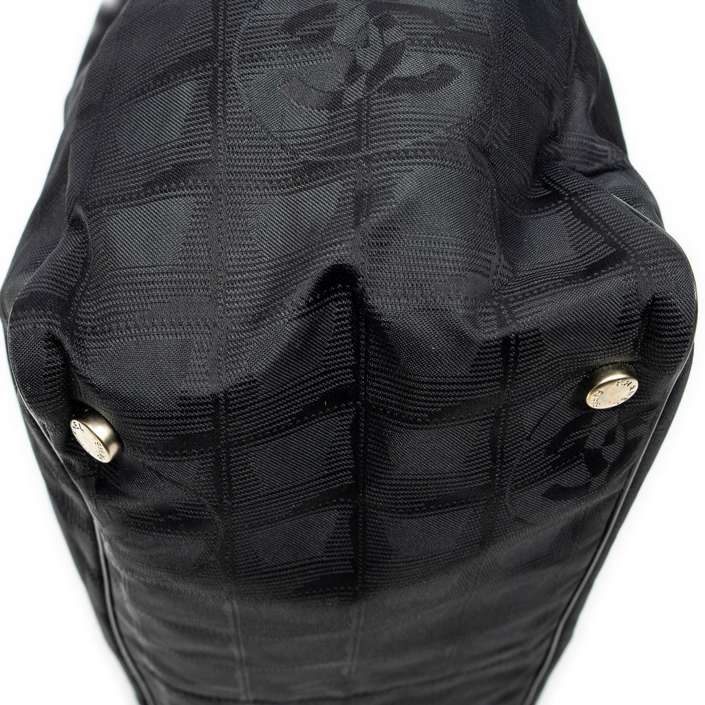 Sac à bandoulière Cabas New Travel Line Moyen Nylon Toile Imprimé New Travel Line Noir