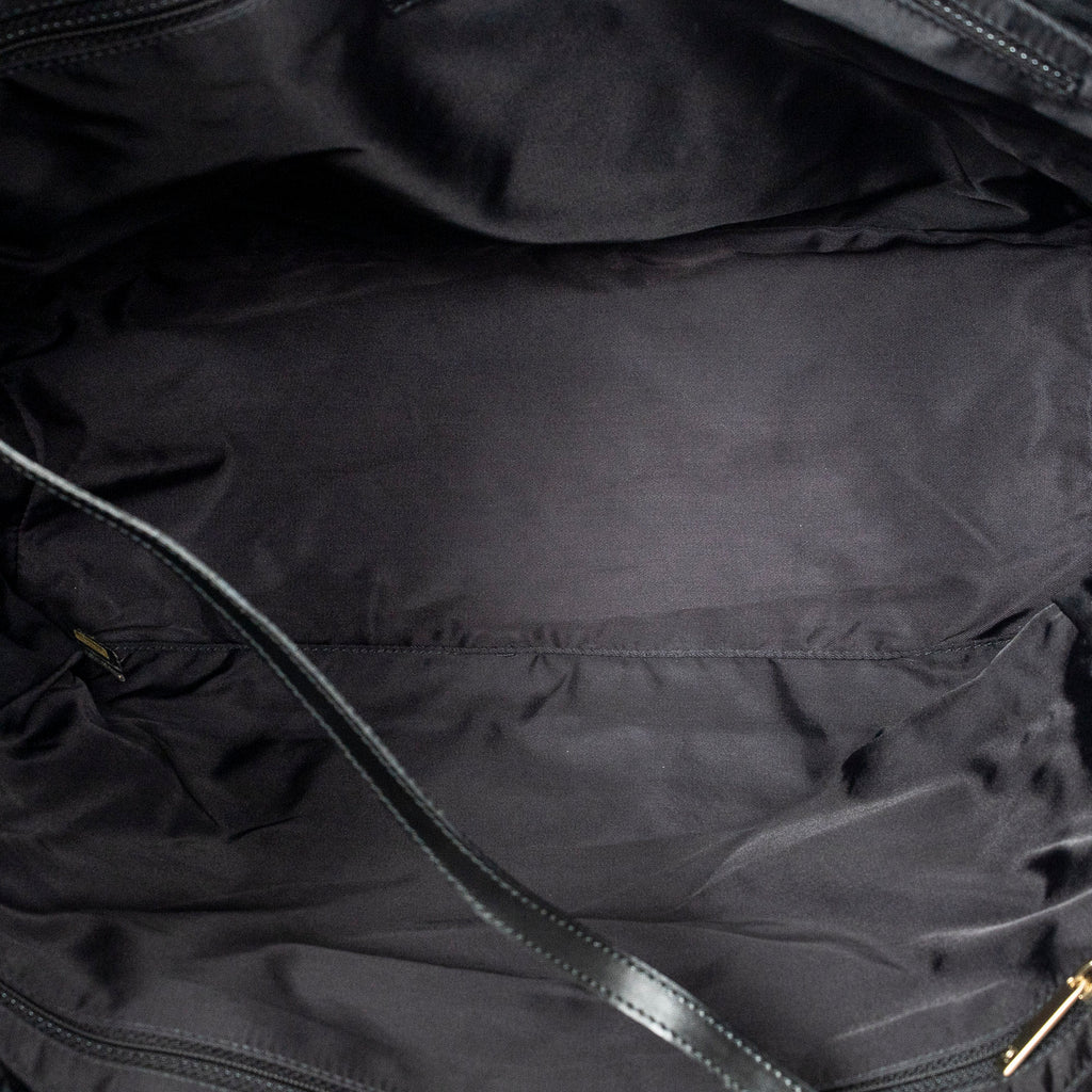 Sac à bandoulière Cabas New Travel Line Moyen Nylon Toile Imprimé New Travel Line Noir