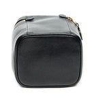 Pouch Timeless Tall Vanity Case Black Caviar Leather