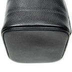 Pouch Timeless Tall Vanity Case Black Caviar Leather