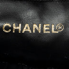 Pouch Timeless Tall Vanity Case Black Caviar Leather