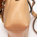Shoulder Bag Mini Faye Day Tan Grained Calfskin Leather