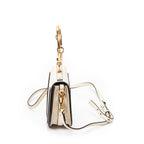 Shoulder Bag Nile Bracelet Bag Ivory Calfskin Leather
