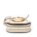 Shoulder Bag Nile Bracelet Bag Ivory Calfskin Leather