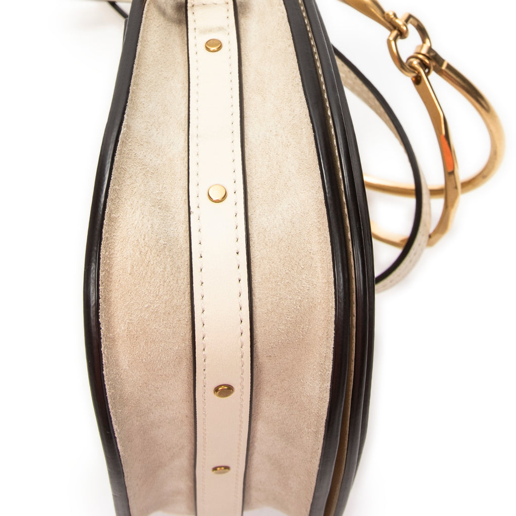 Shoulder Bag Nile Bracelet Bag Ivory Calfskin Leather