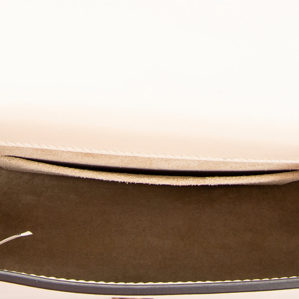 Shoulder Bag Nile Bracelet Bag Ivory Calfskin Leather