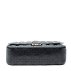 Shoulder Bag Large Miss Dior Flap Black Cannage Lambskin Leather