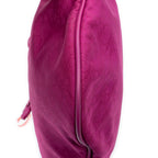 Shoulder Bag Bow Charm Hobo Magenta Diorissimo Canvas