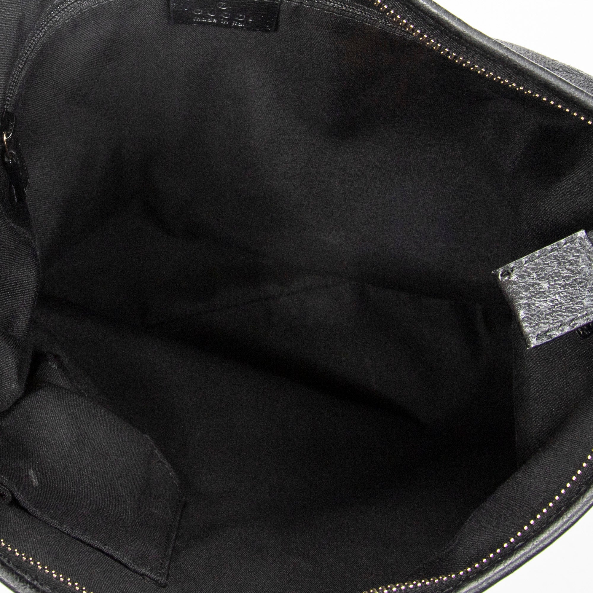 Shoulder Bag Abbey Crossbody Black Monogrammed Canvas