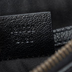 Shoulder Bag Blondie Hobo Black Textured Calfskin Leather