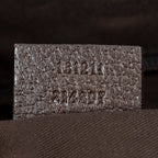 Shoulder Bag Front Buckle Messenger Beige Monogrammed Canvas