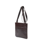 Shoulder Bag Small Flat Messenger Brown Guccissima Leather