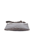 Shoulder Bag Small Flat Messenger Brown Guccissima Leather