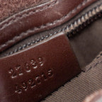 Shoulder Bag Small Flat Messenger Brown Guccissima Leather