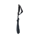 Shoulder Bag Front Slip Pocket Crossbody Black Monogrammed Canvas