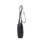 Shoulder Bag Small Square Crossbody Black Monogrammed Canvas