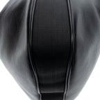 Shoulder Bag Attache Hobo Black Smooth Calfskin Leather