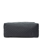 Shoulder Bag Large Messenger Black Monogrammed Nylon Canvas