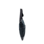 Shoulder Bag Large Messenger Black Monogrammed Canvas