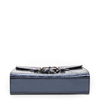 Shoulder Bag Medium Emily Chain Flap Purple Guccissima Patent Leather