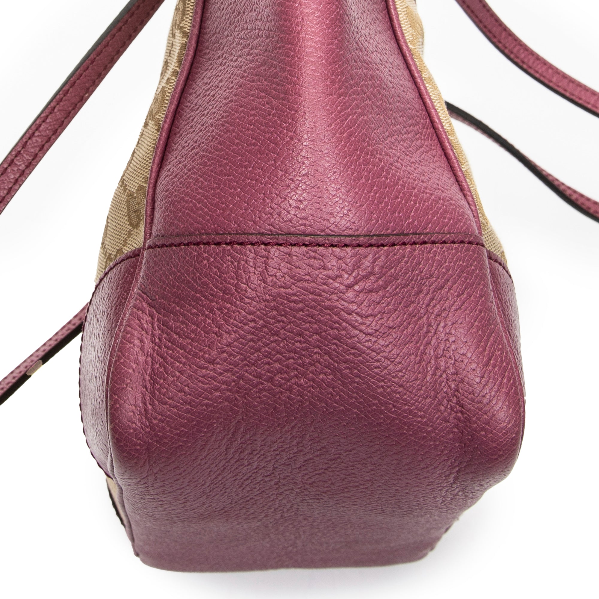 Sac porté épaule moyen cabas Bree toile monogrammée beige