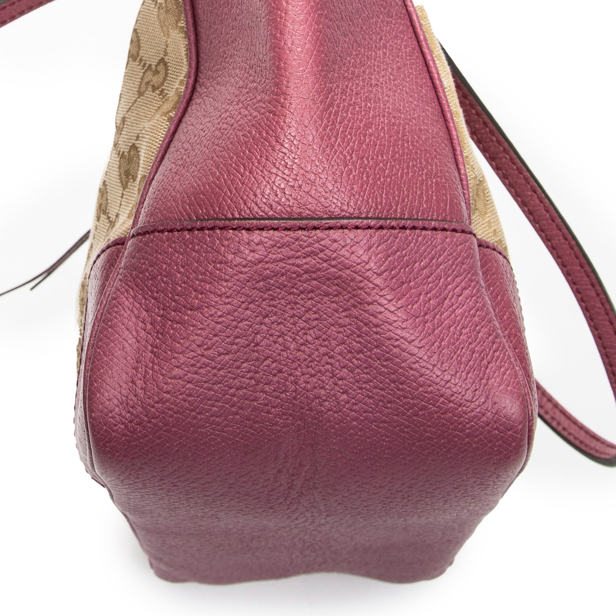 Sac porté épaule moyen cabas Bree toile monogrammée beige