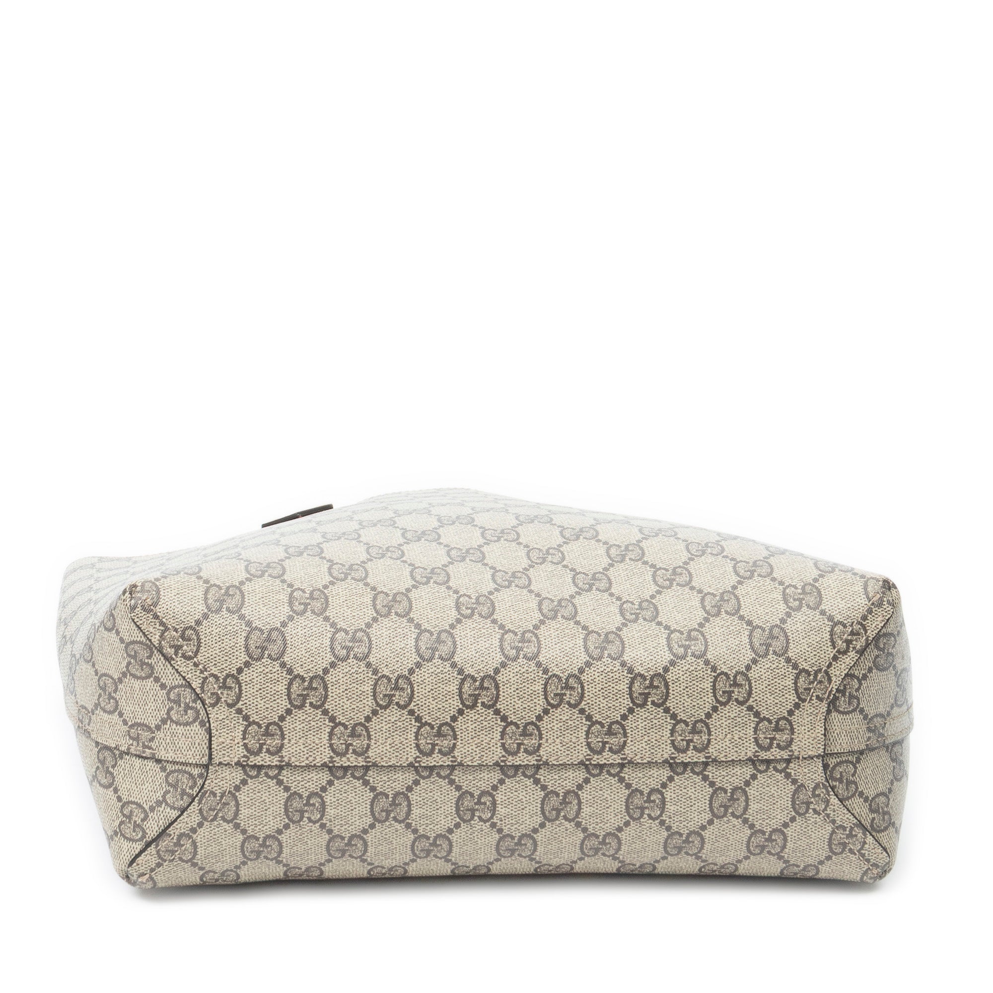 Shoulder Bag Small Reversible Tote Beige Supreme Coated Canvas