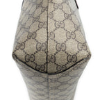 Shoulder Bag Small Reversible Tote Beige Supreme Coated Canvas