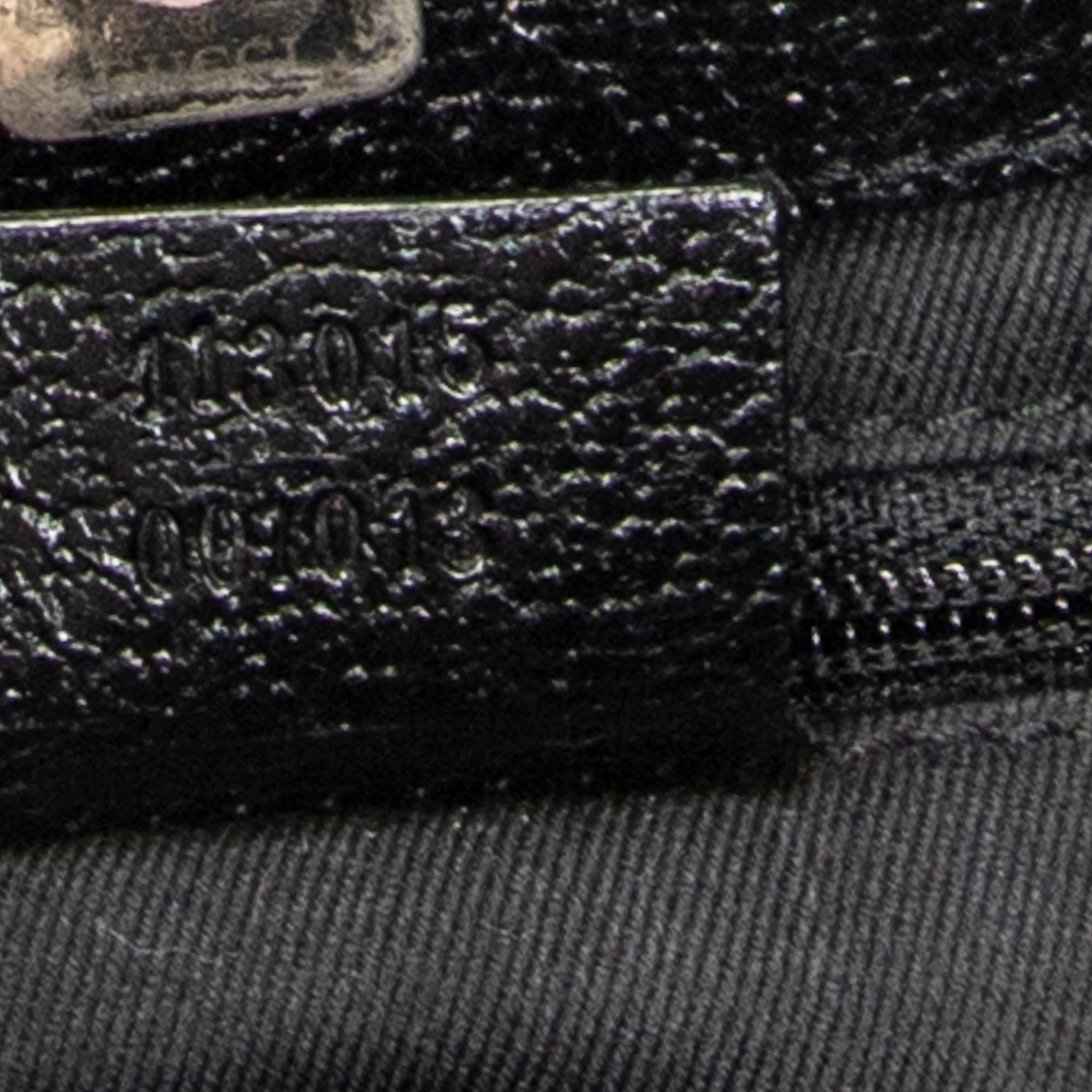 Sac bandoulière horizontal cabas en jacquard Toile monogrammée noire