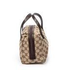 Handbag Mini Bowling Bag Beige Monogrammed Canvas