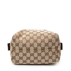 Handbag Mini Bowling Bag Beige Monogrammed Canvas