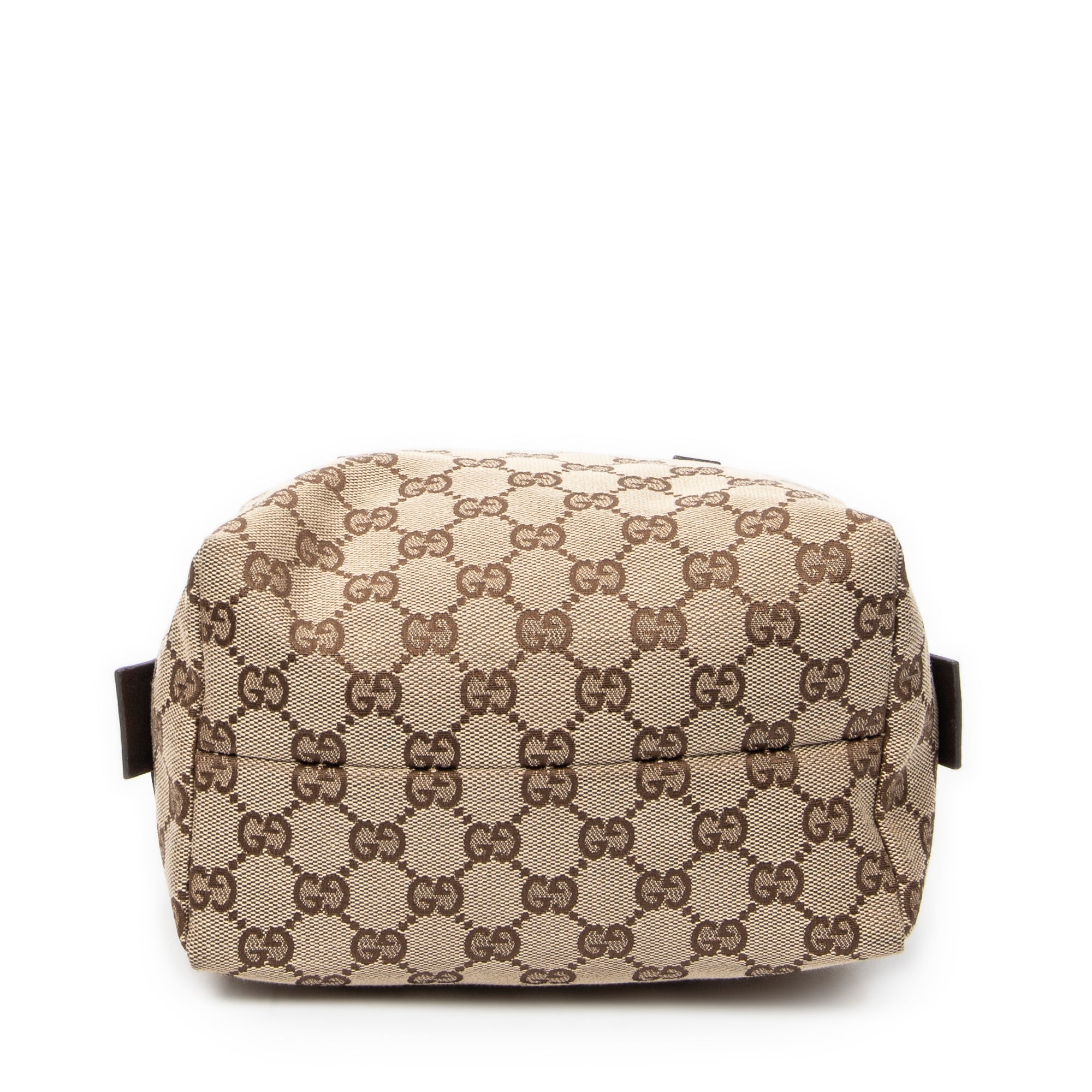 Handbag Mini Bowling Bag Beige Monogrammed Canvas
