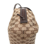 Handbag Mini Bowling Bag Beige Monogrammed Canvas