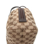 Handbag Mini Bowling Bag Beige Monogrammed Canvas