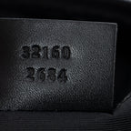Shoulder Bag Pochette Hobo Black Monogrammed Denim Canvas