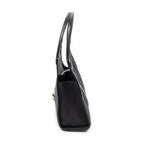 Shoulder Bag Small Bardot Tote Black Monogrammed Canvas