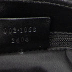 Shoulder Bag Small Bardot Tote Black Monogrammed Canvas