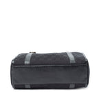Bandolera Abbey Boston Lona Monogrammed Negra
