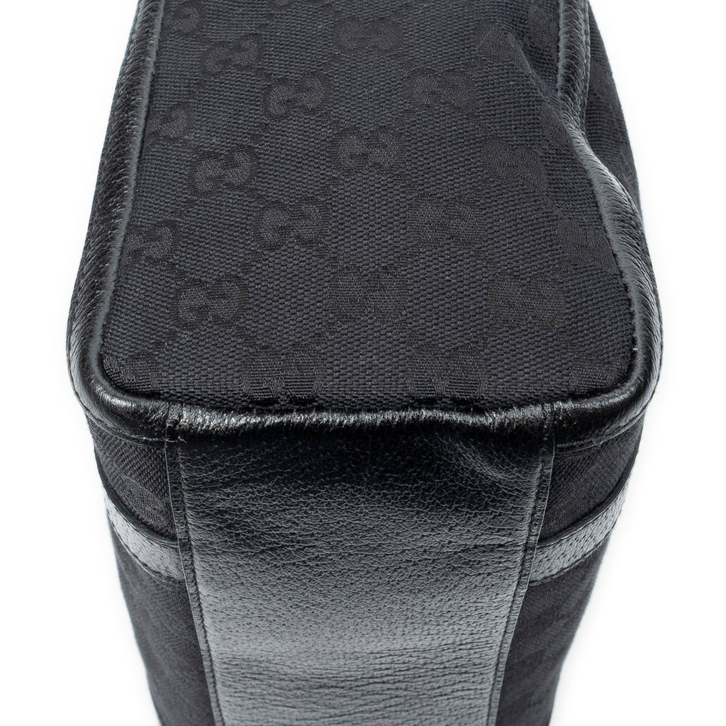 Bandolera Abbey Boston Lona Monogrammed Negra