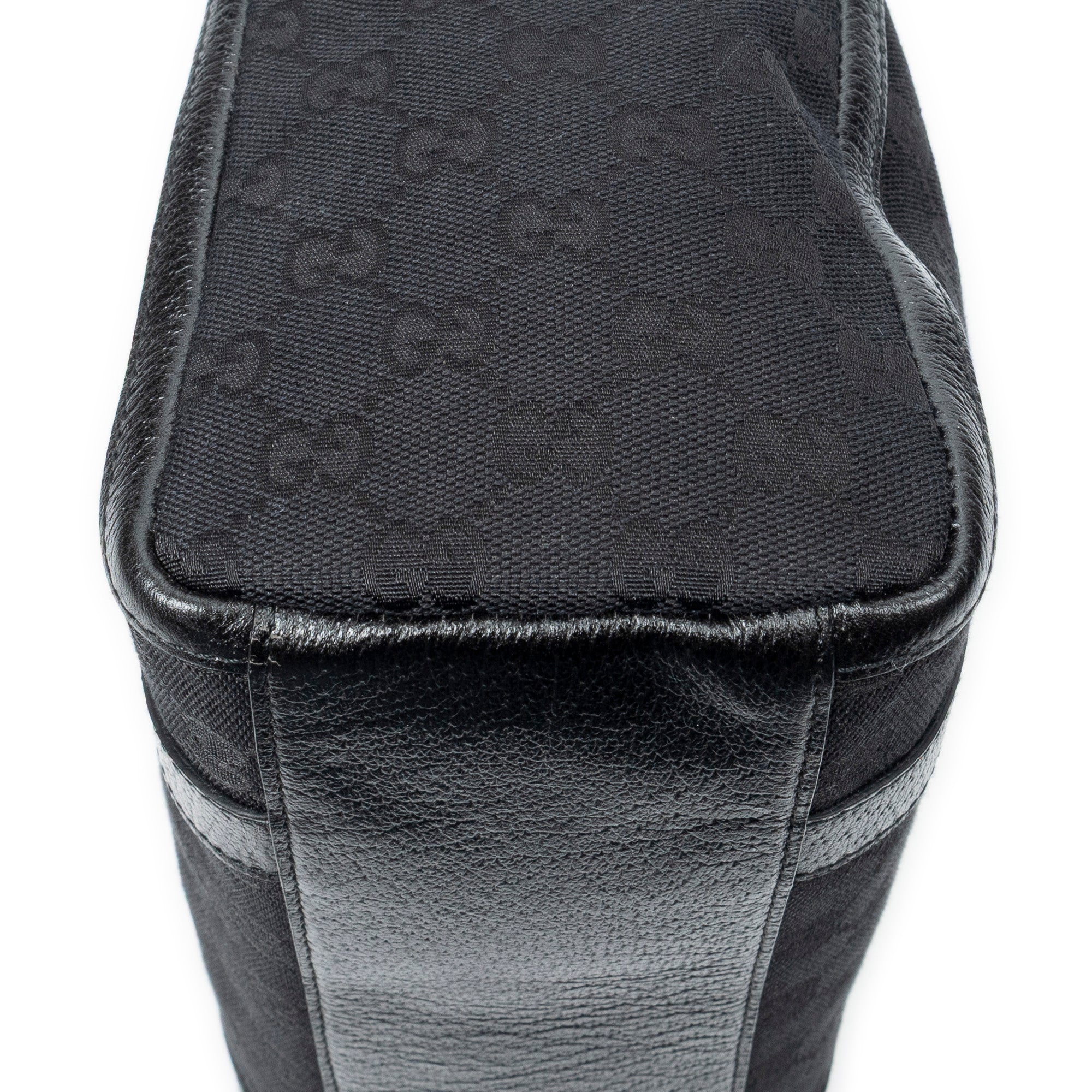 Bandolera Abbey Boston Lona Monogrammed Negra
