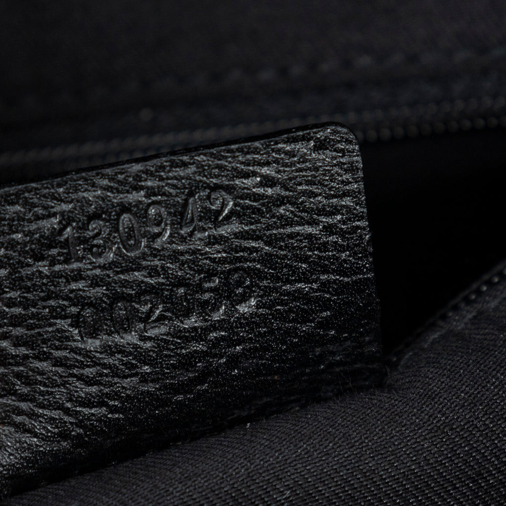 Bandolera Abbey Boston Lona Monogrammed Negra