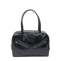 Shoulder Bag Bowling Shoulder Bag Black Microguccissima Leather