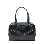 Shoulder Bag Bowling Shoulder Bag Black Microguccissima Leather