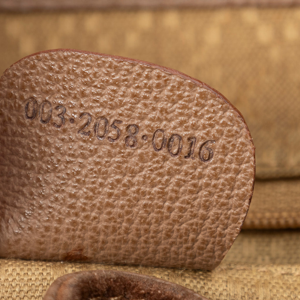 Backpack Large Bamboo Backpack Brown Suede Leather