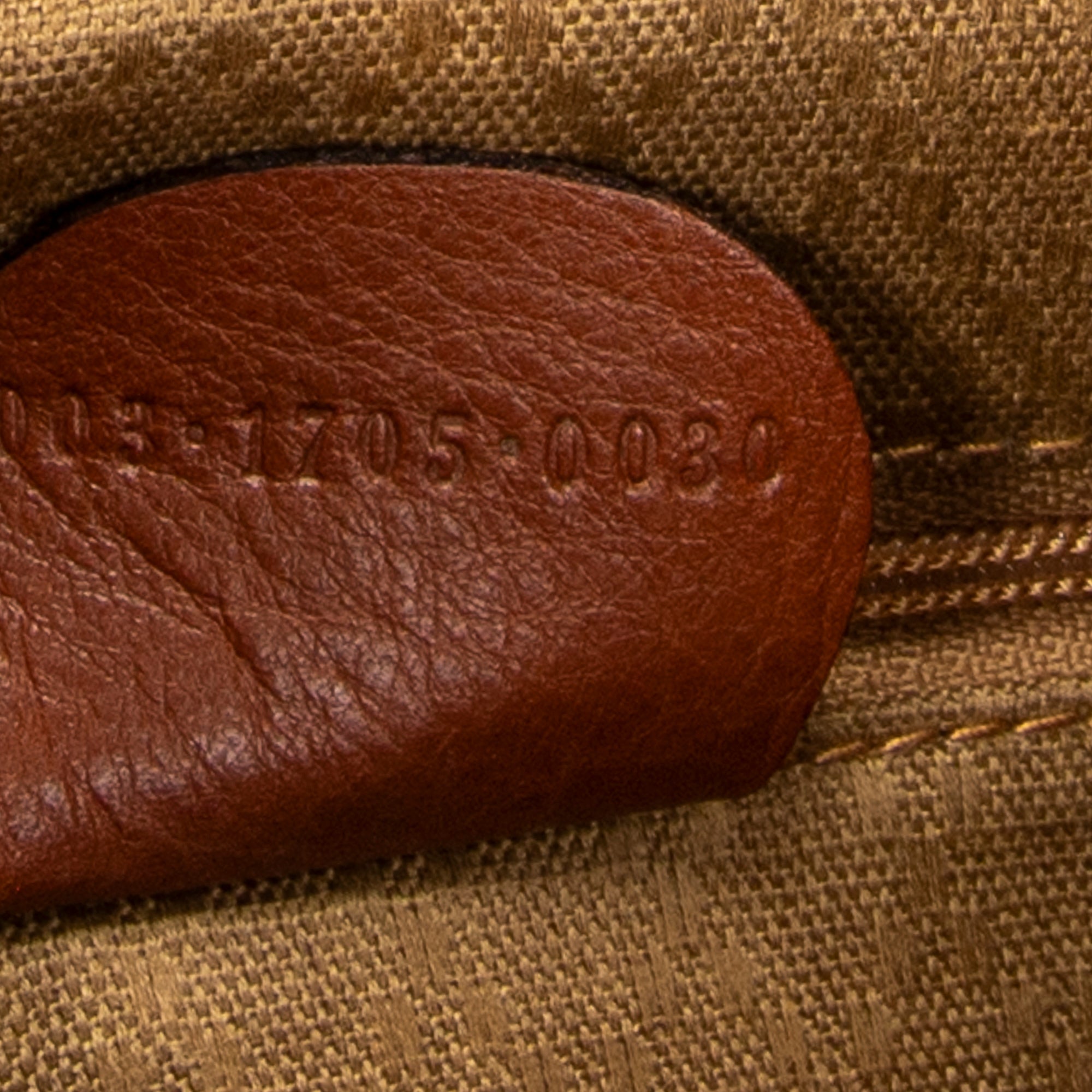 Bolso de hombro mini mochila de bambú en piel de becerro lisa marrón