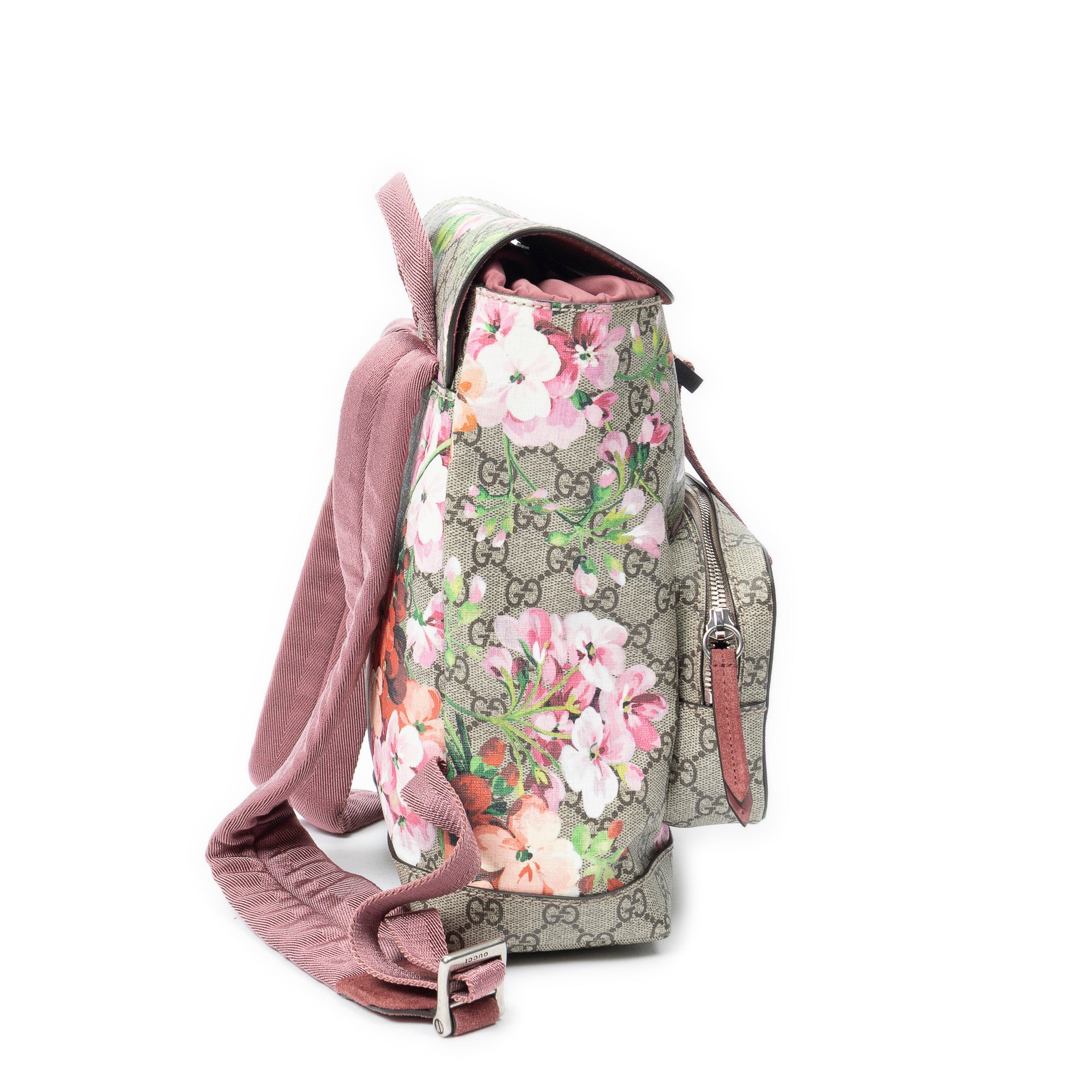 Backpack Small Blooms Backpack Pink Blooms Supreme Coated Canvas