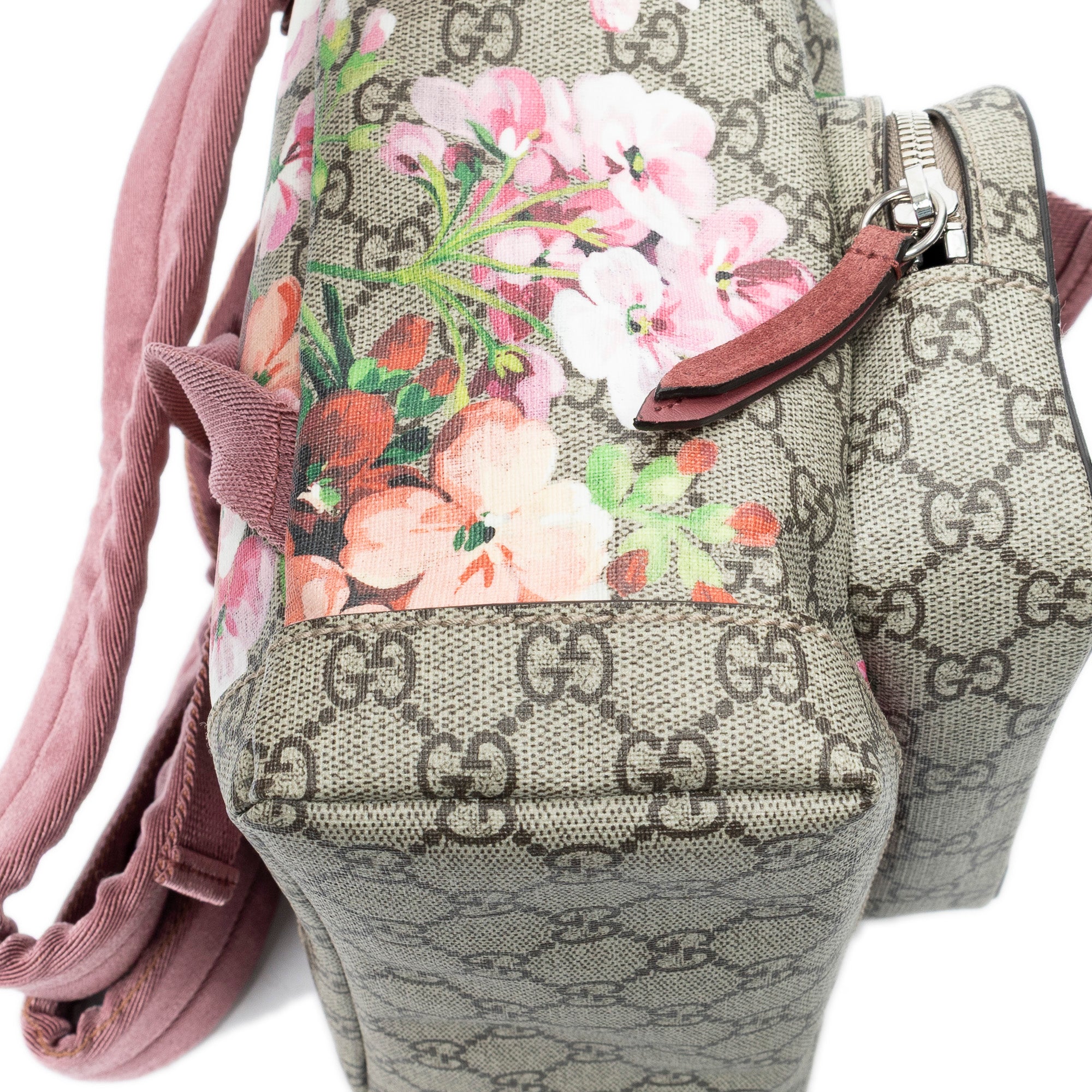 Backpack Small Blooms Backpack Pink Blooms Supreme Coated Canvas