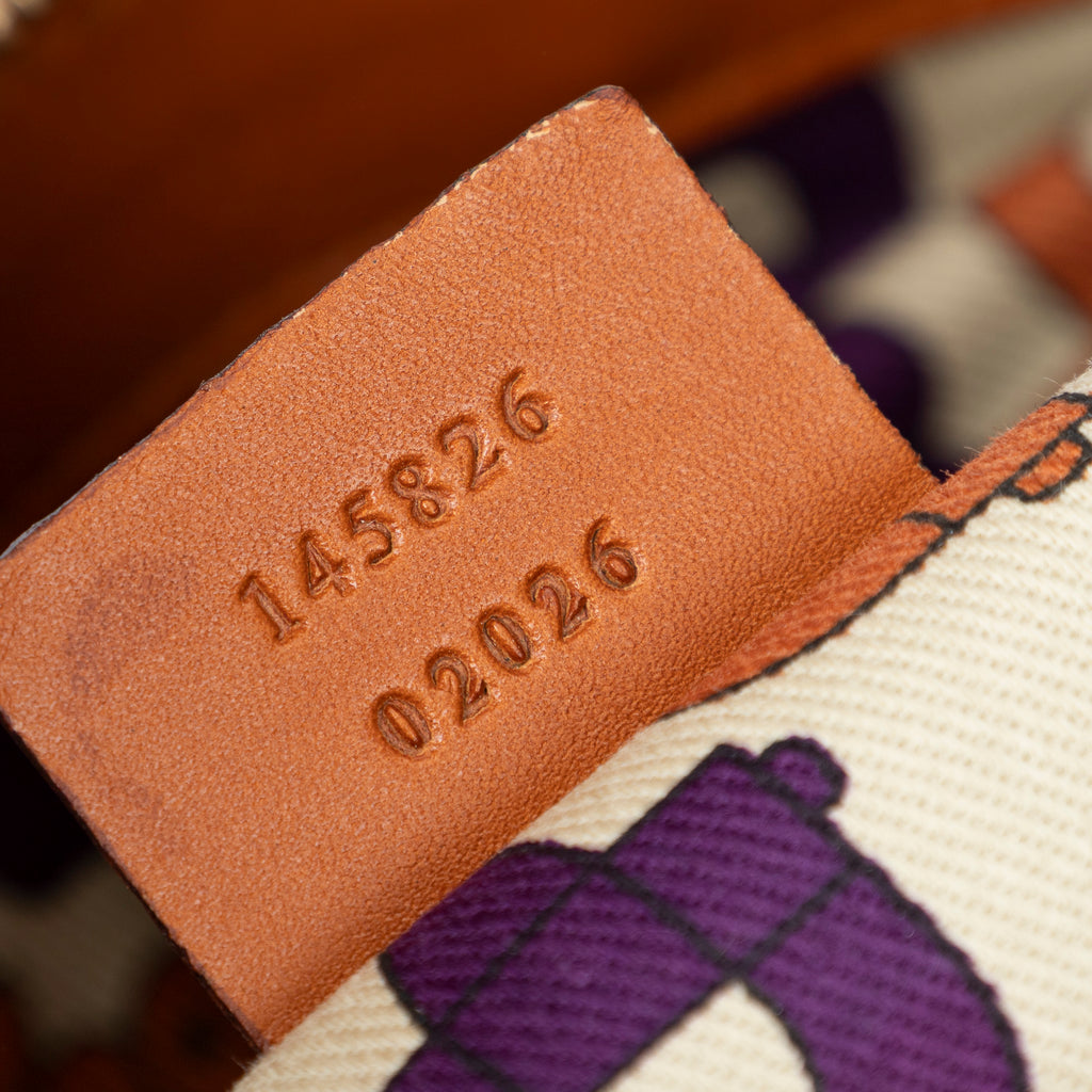 Shoulder Bag Horsebit Creole Hobo Orange Guccissima Leather